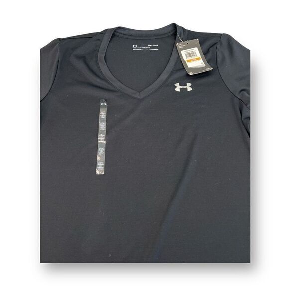 Under Amour Heatgear Black Top Size Small - Picture 2 of 5